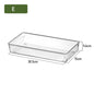 ClearNest Organizer – Transparent Anti-Scratch Drawer Storage Box for Cosmetics, Office & Home
