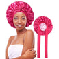 SilkEase Satin Hair Cap – Double-Layer Silk-Like Satin Cap for Hair Protection and Comfort
