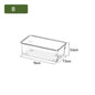 ClearNest Organizer – Transparent Anti-Scratch Drawer Storage Box for Cosmetics, Office & Home