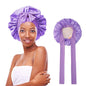 SilkEase Satin Hair Cap – Double-Layer Silk-Like Satin Cap for Hair Protection and Comfort