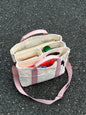 Large Capacity with Removable Bottom Canvas Tote Bag